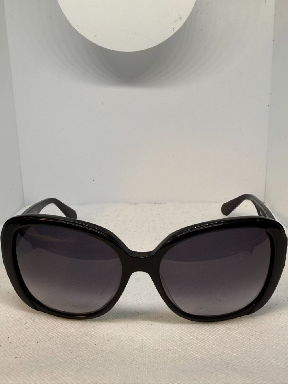 Balmain BL2044B 01 Black Acetate Square Smoke Gradient Sunglasses 57-16-135